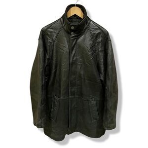 Vintage Perry Ellis Super Soft Leather Jacket